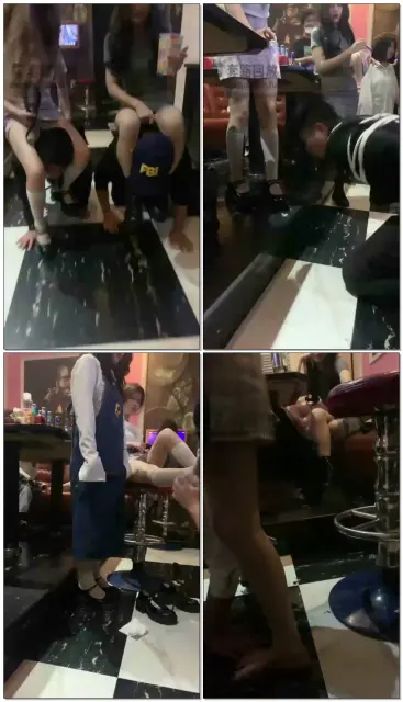 【甜甜Master】调教场KTV双S带3素人玩狗