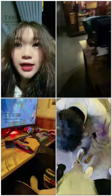 【雪莉Shirley】调教刚喝酒的学生贱狗