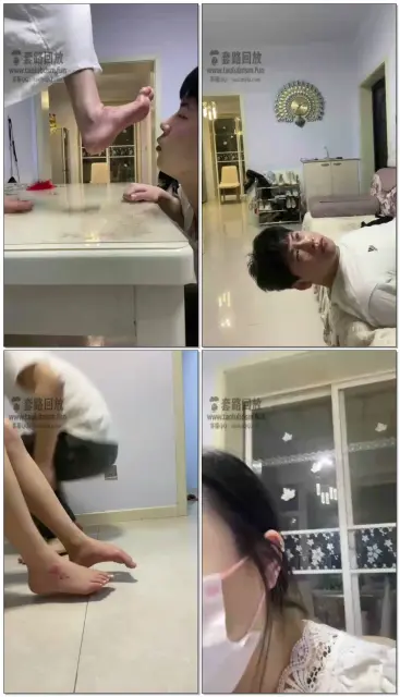 【逗逗s】花式深喉挑战后脚跟