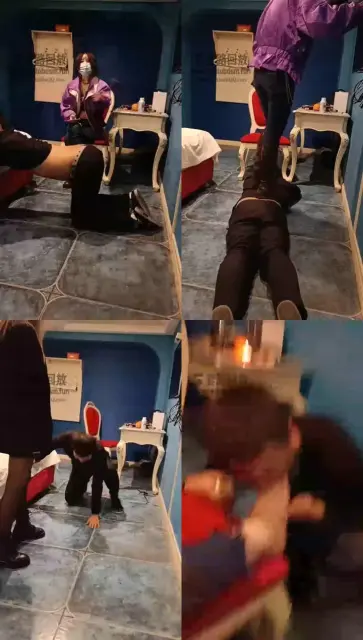 【第一帅男神】极品美女柠檬和她闺蜜情趣酒店暴打男神，柠檬和她闺蜜暴力调教