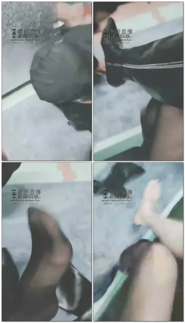 【灵竹】贱狗一边舔主人的脚，一边自己Lu