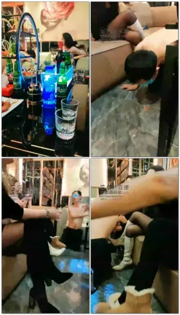 【Shelly（鱼鱼）】成都三姐妹ktv玩狗