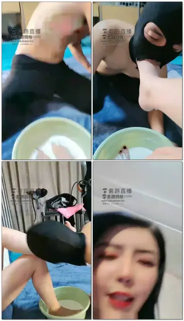 【仙飒】让狗子用舌头洗脚牛奶和圣水一起滋润狗子