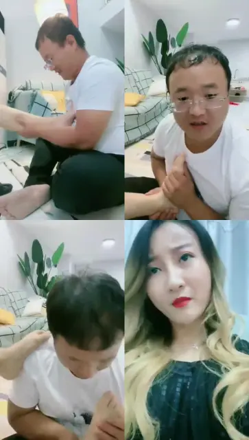 【美雅】四妞捏脚 51分钟  