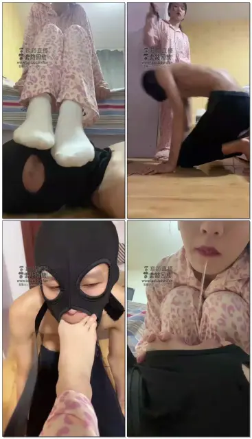 【兔兔情侣s】跨年夜调教开发男友狗