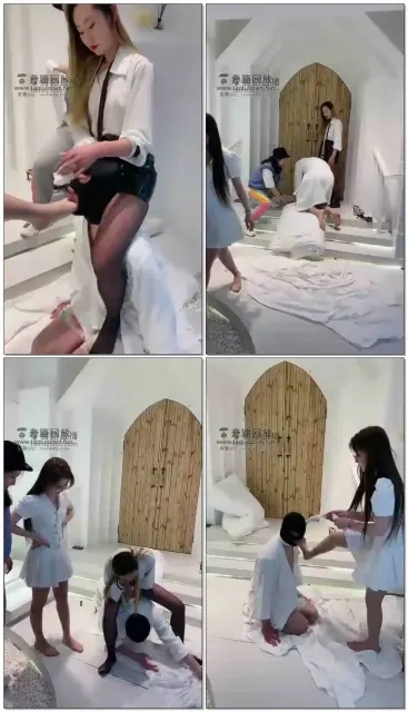 【领主老大&二宝s】双s压腿花样深喉带素人见世面面