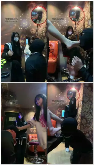 【甜甜Mistress】带高颜值素人运动员闺蜜调狗