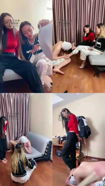 【二宝s】带素人跳坐肚子舔原味脚加混合圣水（第一次）