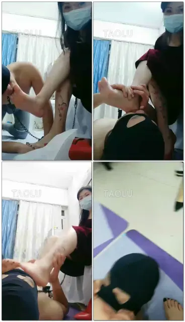 【紫钰大人】高跟踩狗舔脚