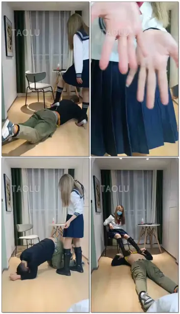 【第一帅男神】柠檬暴打男神！踩踏踢裆骑马打屁股耳光