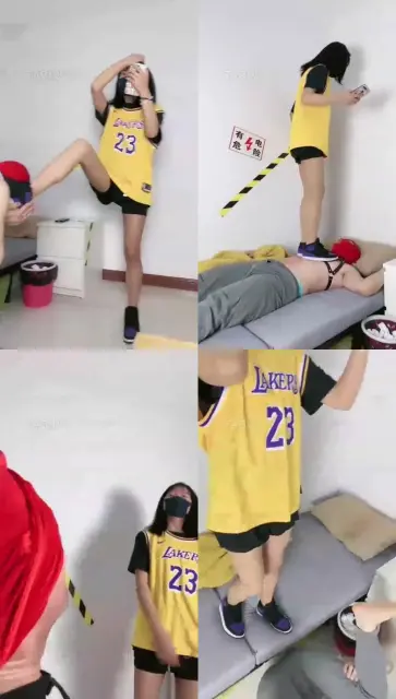 【美离子】出租屋爆打猥琐变态