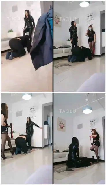 【伊兮夫妻】双女主修理贱狗