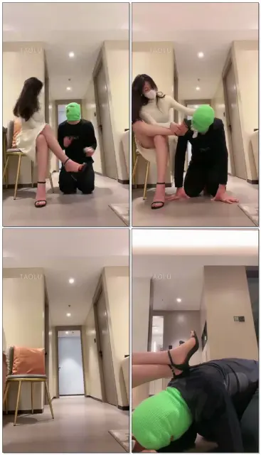 【禾未】白棉袜戏耍家奴掐狗皮拔毛踩爪