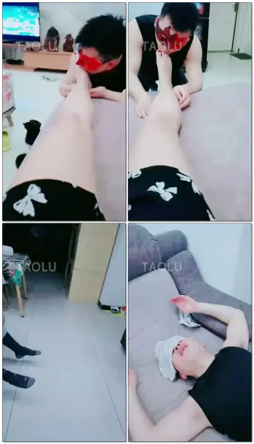 【冰冰女主】裸足臭靴子耳光踢蛋蛋（二）