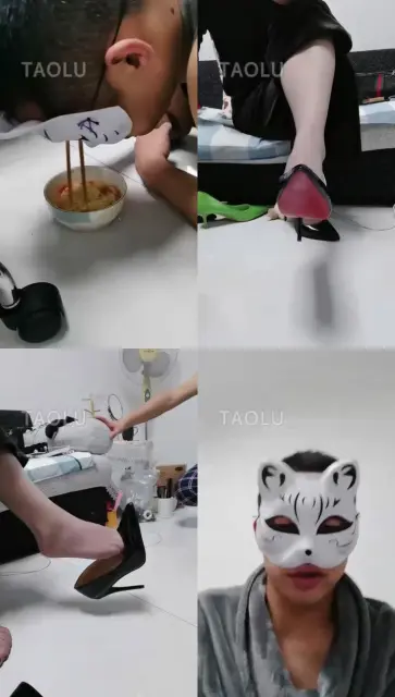 【西安乐姐s】午夜家奴脚踩吃宵夜