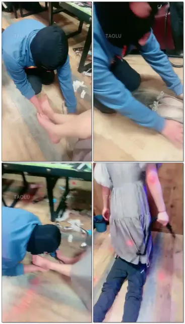 【逗逗s】KTV暴力美学暴打偷舔我鞋的傻逼（二）