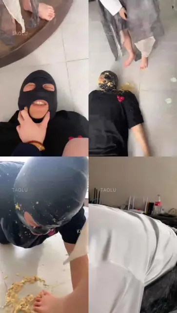 【领主老大】给女奴吃翔后呕吐物喂男奴深喉指甲狗嘴全伤