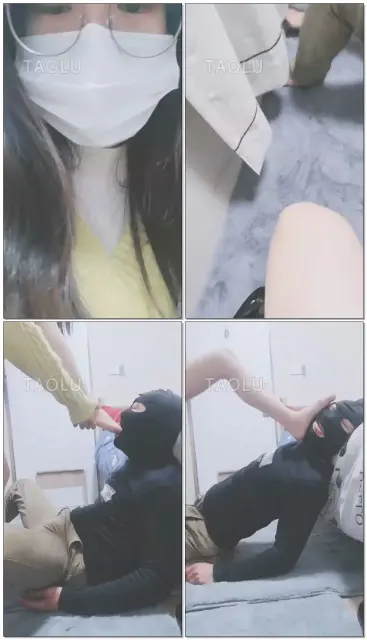 【灵竹】丝袜脚虐待18岁小奶狗（二）