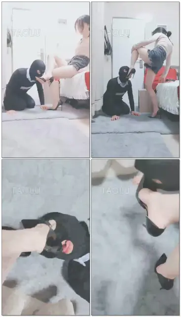 【灵竹】舔鞋舔脚高跟深喉