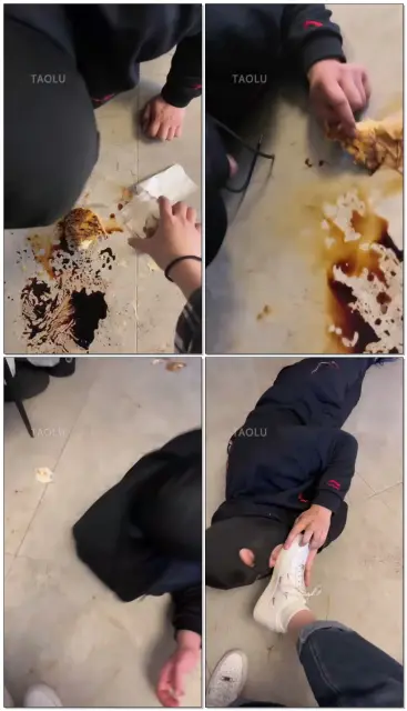 【黛黛s】吃饭篇，鞋底灰拌汉堡