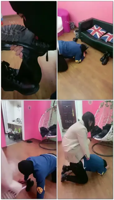 【逗逗s】狗的舌头就是我打鞋油的工具