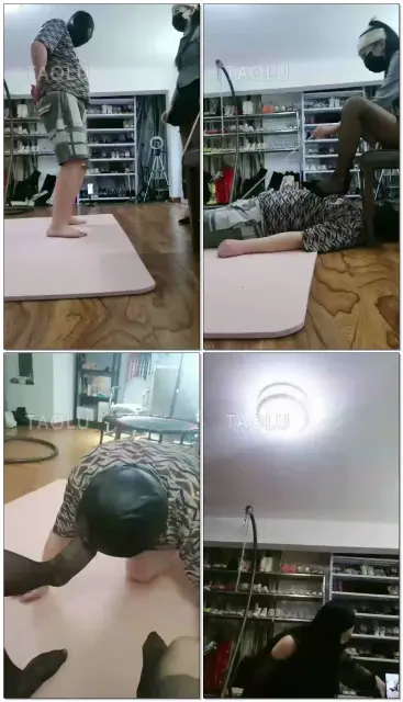 【傲柔&初九s】双s玩狗子足踩色