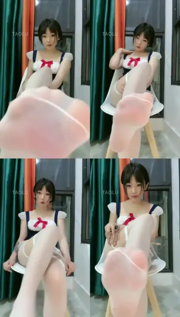 【清清sama】第一视角红绿灯白丝炸5次