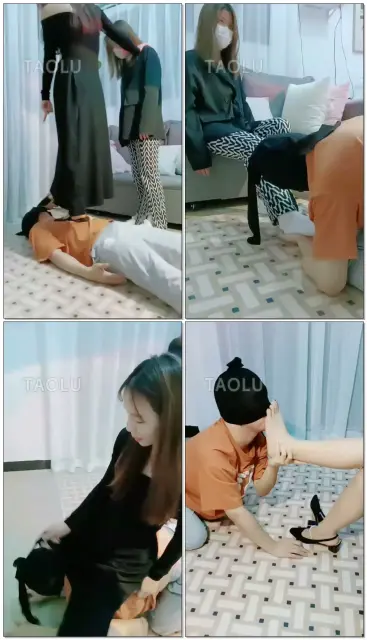 【若琳琳】带素人玩狗