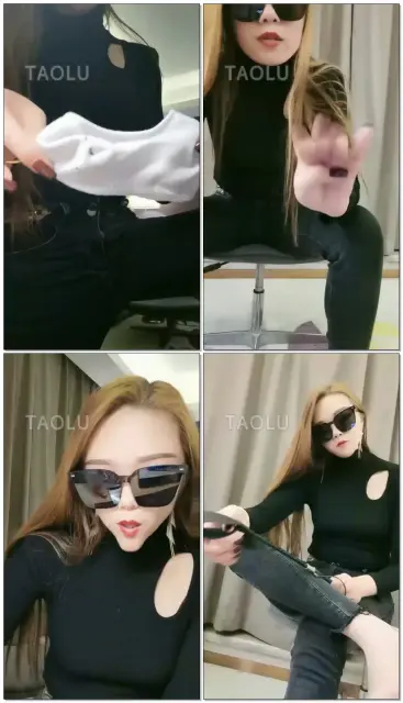 【成都冰姬女王】第一视角紧身牛仔裤白棉袜榨汁口水羞辱专场