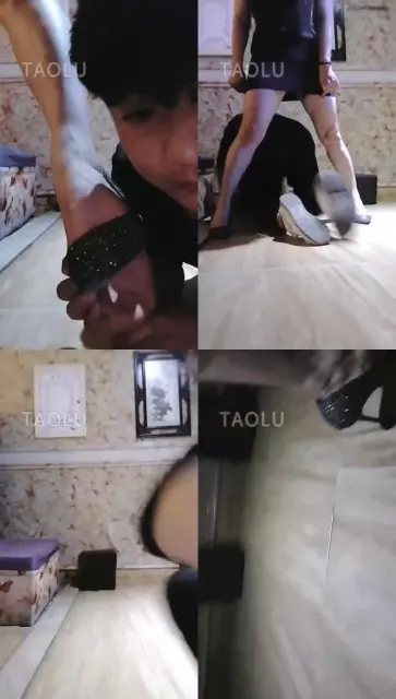 【德意户外男神】开发足疗店素人成功，踩踏，舔脚，耳光