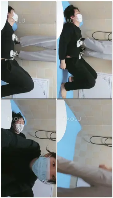 【染蝶大人】帆布鞋踩踏狗狗