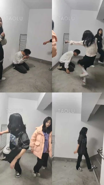 【最抗揍的是我吗】多女踢打耳光