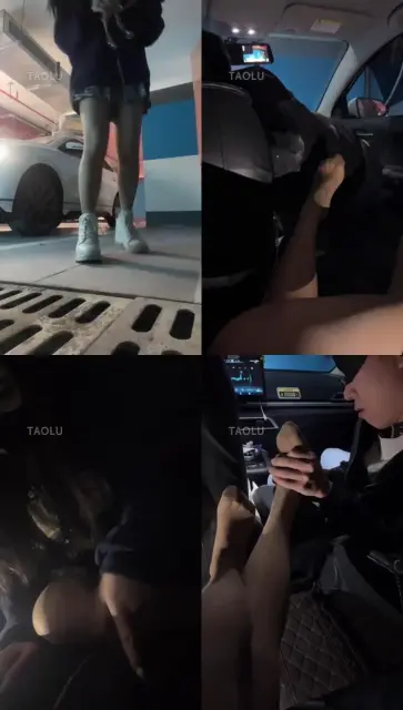 【不知名美女】户外调从5min开始全体重踩踏肉丝深喉腿绞