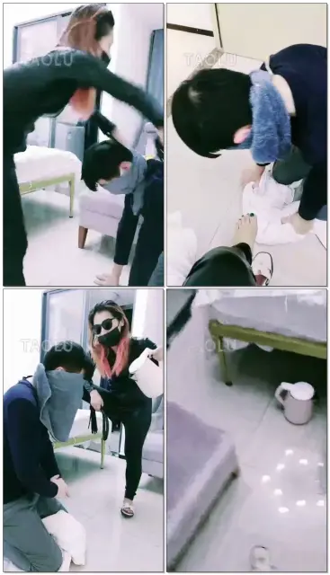 【佛山佛果】暴打口嘴狗一顿严惩治犯