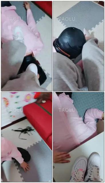 【艺馨S】爆踢，全体重踩踏，羞辱，白袜深喉，骑马