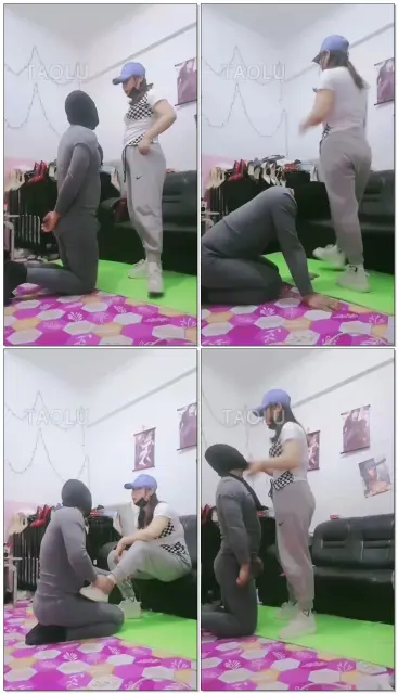 【大连雪主】耳光踢打羞辱踩踏