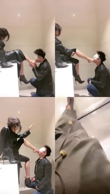 【歌迪丝】钩子在门口舔脚，爬行，硒头