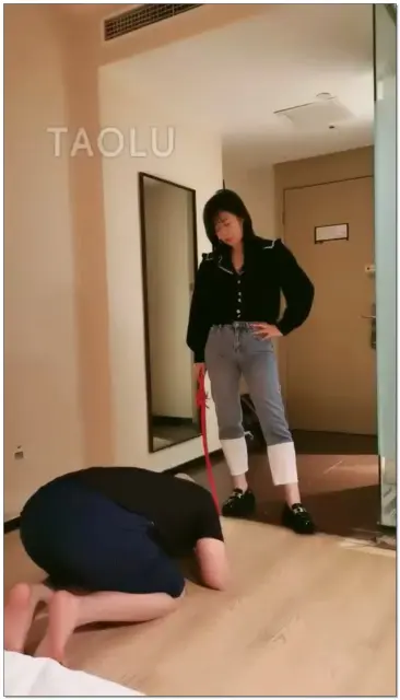 【语晴】马路边撩素人小奶狗开发