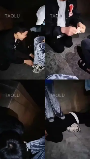 【刘二狗疯狂户外】两位大三素人小姐姐第一次很放不开，磕头舔脏鞋底