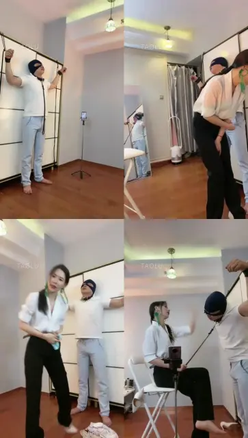 【芷晴】固定贱狗踢脸插嘴鞭打