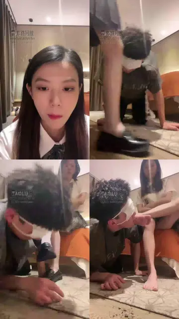 【樱木花椒】JK调教185体育生，全体重踩脸窒息