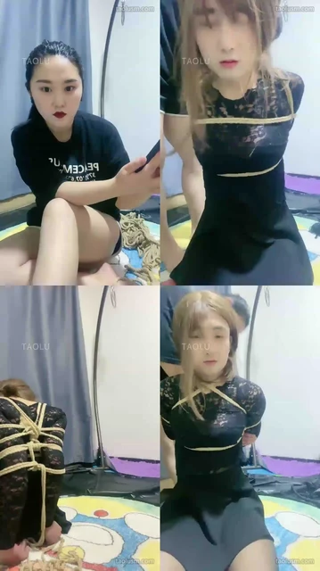 【盈盈】直臂，紧缚，驷马绑的就是你