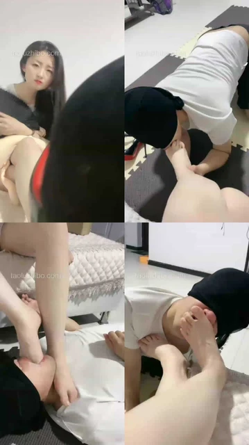 【鸾月小主】日常调教，电击，舔脚