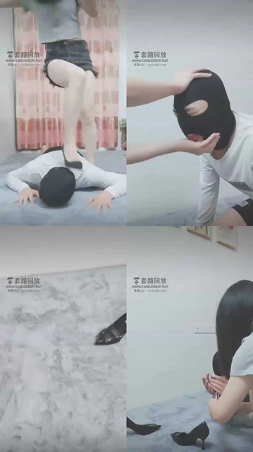 【灵竹女主】耳光专场手脚并用踩踏
