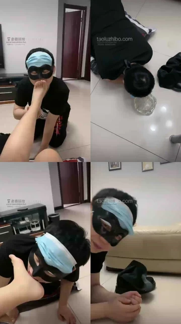 【昕昕S】恋口水圣水羞辱让男友当狗