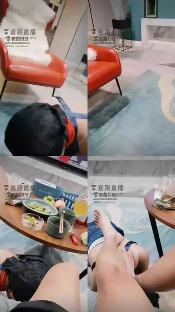 【温柔的教父】母狗侍奉夜宵，看电影