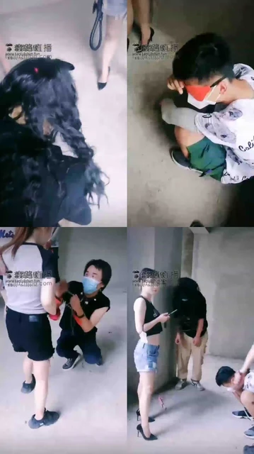 【千韵S&沐晴S&女帝奶酪】三女主户外烂尾楼调教素人