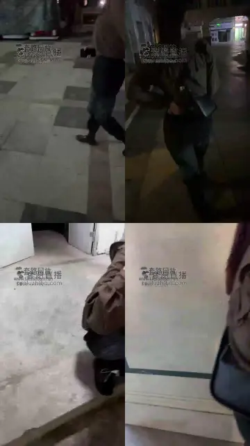 【橘子没熟s】户外街头跳旦社死挑战！被多个路人发现