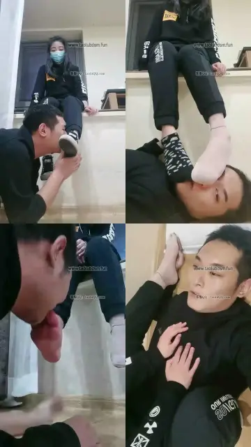 【明明就很贱】护土第二场，帆布鞋黑面哇裤里丝