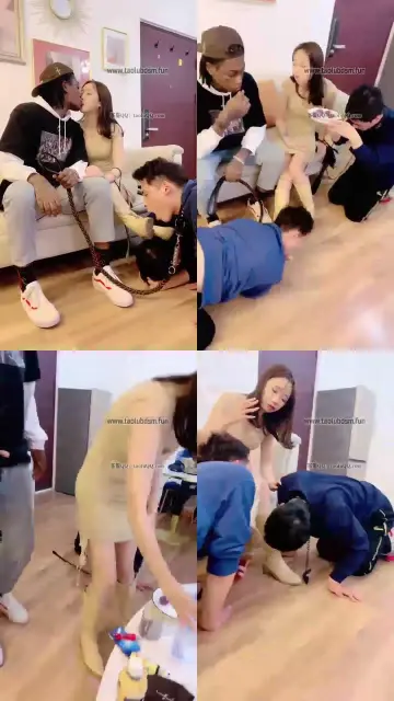 【茹雪】贱货伺候情侣主